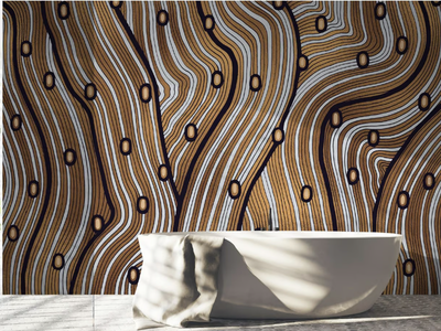 SEASON 1 KW0105A - Ecological Plaster backing wallpaper _ Affreschi & Affreschi