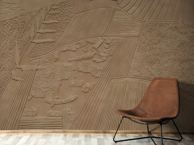 SEASON 1 KW1603 - Ecological Plaster backing landscape wallpaper _ Affreschi & Affreschi