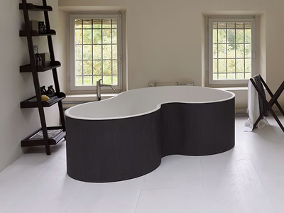 DR - 2 seater freestanding Solid Surface bathtub _ Agape