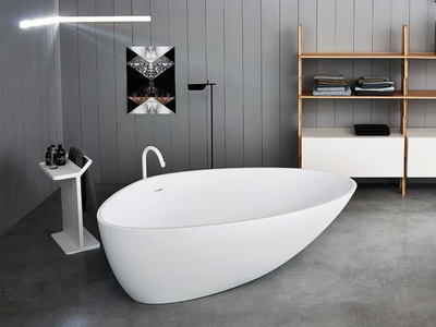 DROP - Freestanding Cristalplant® bathtub _ Agape