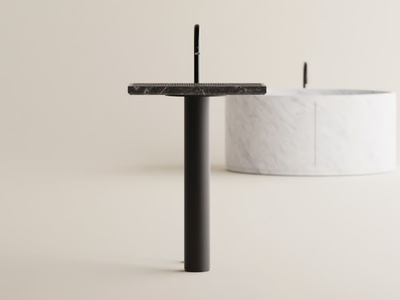 ELL A COLONNA - Freestanding washbasin _ Agape