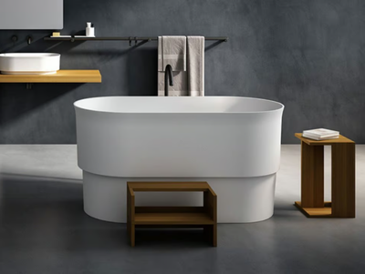 IMMERSION - Cristalplant® bathtub _ Agape