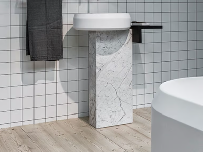 LARIANA - Freestanding round washbasin _ Agape
