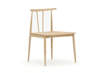 KAY - Solid wood chair _ Air Division