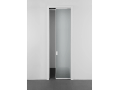 PRIMA - Glass internal pocket sliding door _ ALBED