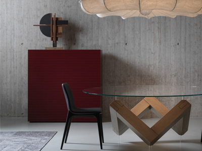 ALFIERI - Bar cabinet with integrated lighting _ ALBEDO