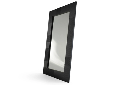 CAMPI - Rectangular framed MDF mirror _ ALBEDO