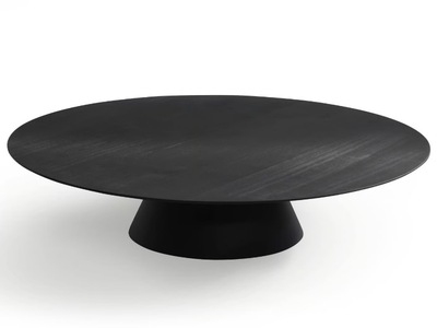 ISOLE - Low round larch coffee table _ ALBEDO