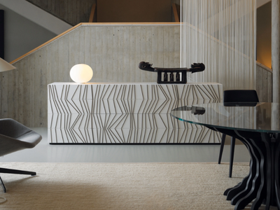 NAZCA - Wooden sideboard with drawers _ ALBEDO