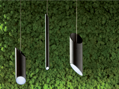 CANNA - LED steel pendant lamp _ Album