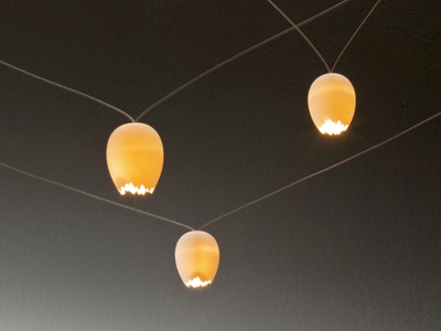 OVOSODO - LED handmade ceramic pendant lamp _ Album