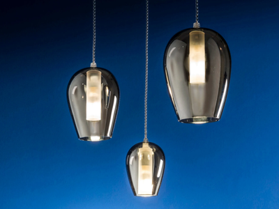 PENDOLINO XL - LED Borosilicate glass pendant lamp _ Album