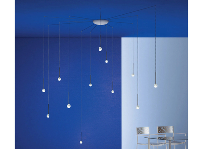 SCIAMELED VENERE - LED glass pendant lamp _ Album