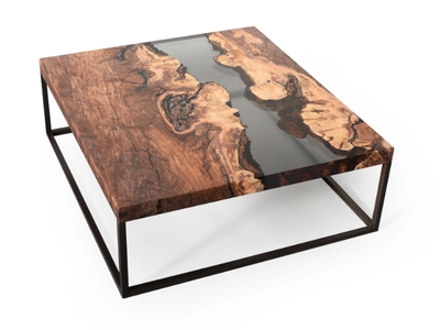 CREEK PLUM - Square coffee table _ Alcarol