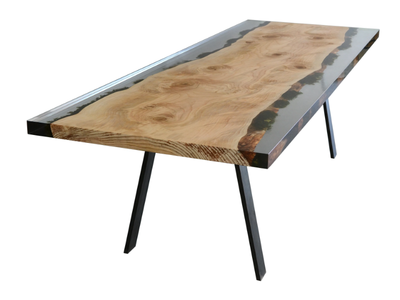 MOSS SINGLE PLANK - Rectangular dining table _ Alcarol