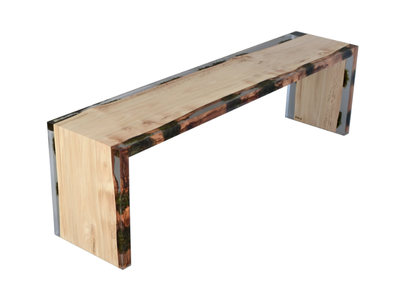 TRAIL - Solid wood bench _ Alcarol