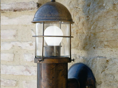 ATTILA - Metal outdoor wall lamp _ Aldo Bernardi