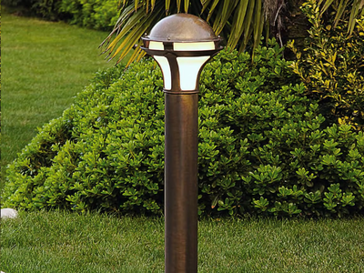 LOGGIA - Metal bollard light _ Aldo Bernardi