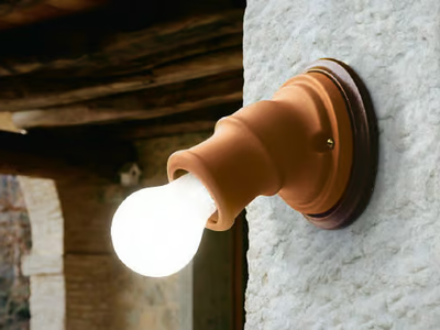 MIRFAK - Ceramic wall lamp with fixed arm _ Aldo Bernardi