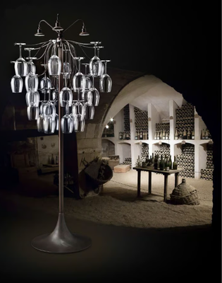 SAUVIGNON - LED glass floor lamp _ Aldo Bernardi