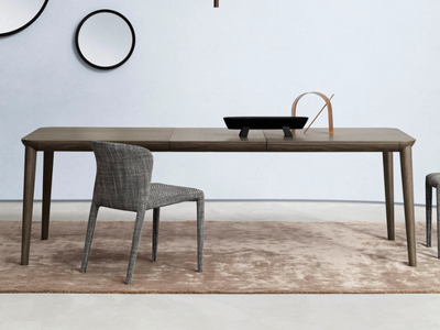 ADAMO - Rectangular wooden table _ Alf DaFrè