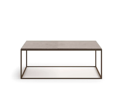 KOBE - Square metal coffee table _ Alf DaFrè