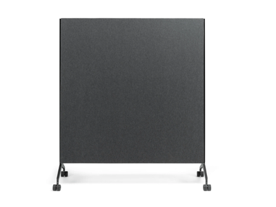 ALINE WORK_J13 - Sound absorbing felt office screen with casters _ Alias