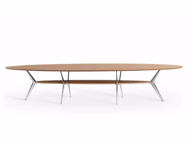 BIPLANE 200 - 405 - Oval coffee table _ Alias