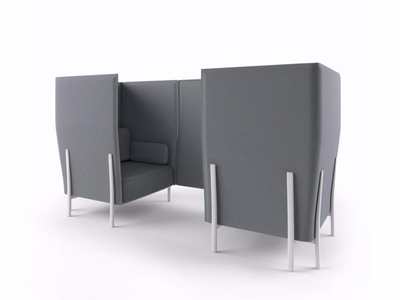 ELEVEN HIGH BACK PRIVACY - 866 - Sectional high-back sofa _ Alias