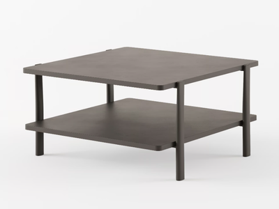 ELEVEN TABLE DOUBLE - 954 - Square MDF coffee table _ Alias