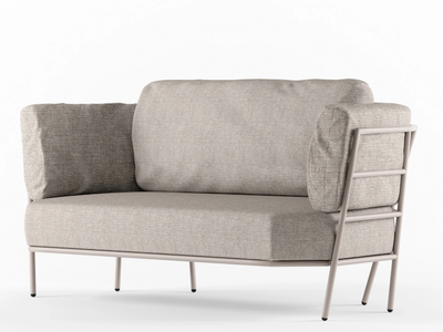 INDOOR SOFA 2 / 377 - 2 seater fabric sofa _ Alias