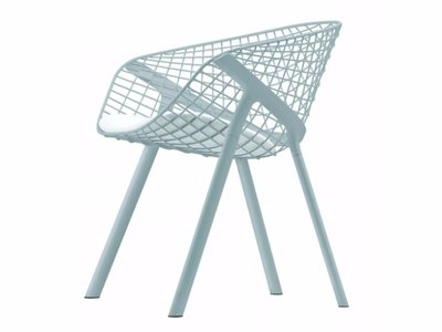 KOBI CHAIR - 040_O - Garden chair with armrests _ Alias