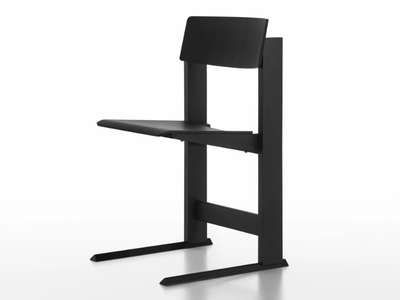 LIRA - Stackable wooden chair _ Alias