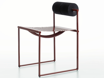 PRIMA / 601 - Perforated metal chair _ Alias