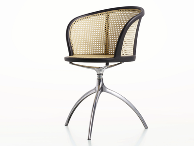 YOUNG LADY - 901 - Swivel trestle-based chair _ Alias