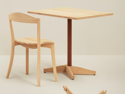 BIBOLINA - Square oak table _ ALKI