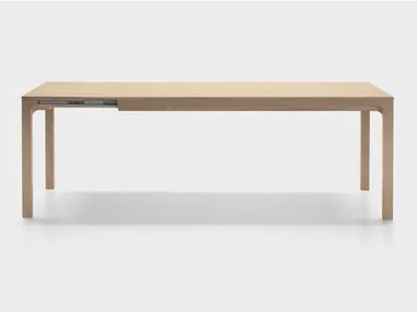 LAIA - Extending rectangular oak table _ ALKI