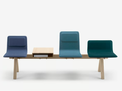 LAIA - Fabric beam seating _ ALKI