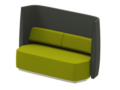 AIRWAVE 13 - High-back 2 seater fabric sofa _ Altek