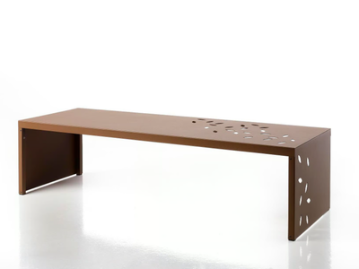 LEAFY - Metal garden bench _ Altek