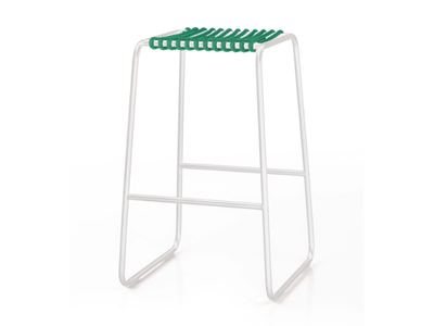 RADA - High nautical rope garden stool _ Altek