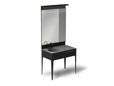 WEST COAST - Floor-standing single vanity unit _ Altek