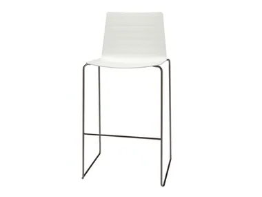 FLEX OUTDOOR BQ1328 - Sled base Polymer barstool