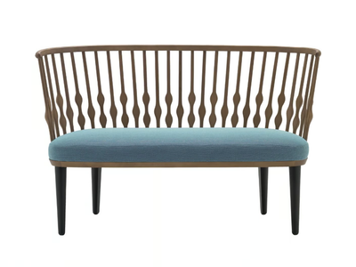NUB BC1441 - Beech small sofa
