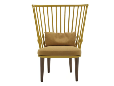NUB BU1440 - Beech armchair high-back