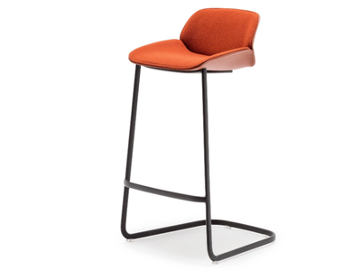 NUEZ BQ2777 - BQ2778 - High cantilever stool with back