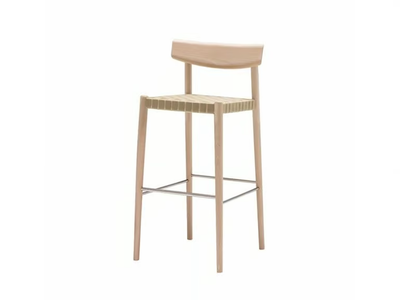 SMART BQ0644 / BQ0658 - High beech stool with back
