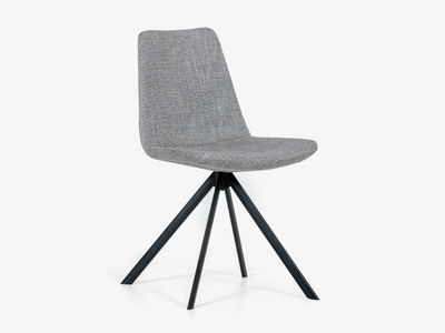 ALONA - Trestle-based fabric chair _ Anesis