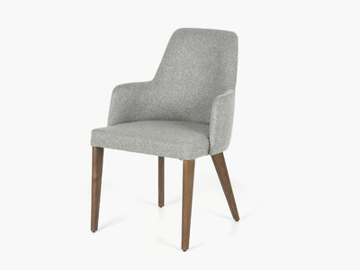 FLEA - Fabric restaurant chair with armrests _ Anesis