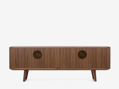 OMICRON - Wooden sideboard with drawers _ Anesis